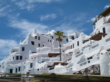 vista panorámica de casapueblo