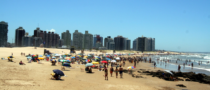 Playas en Punta del Este